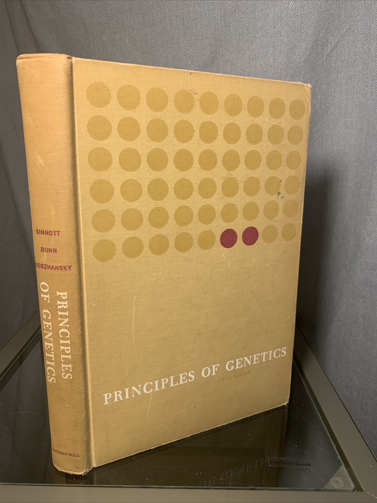 Principles of Genetics Fifth Edition 1958 Hardcover Book Edmund W. Sinnott