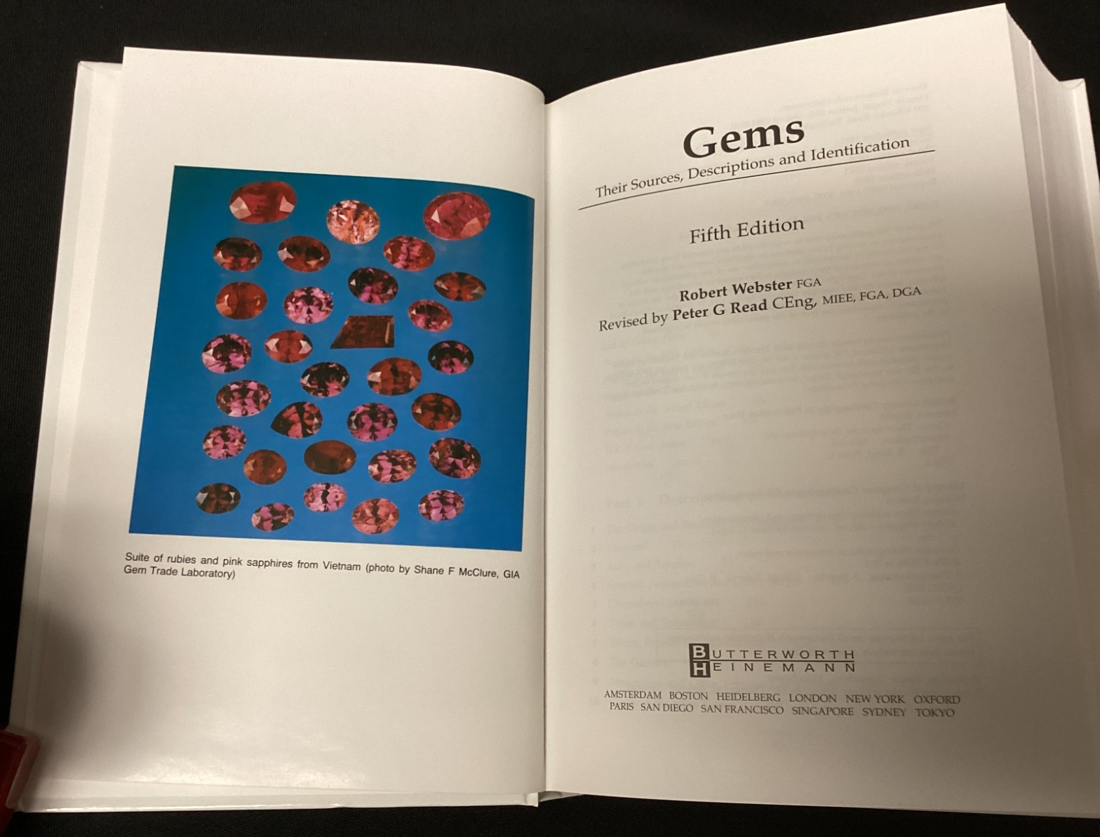 Various GIA Diamonds, Gemstone & Pearl Books Lot Of 8