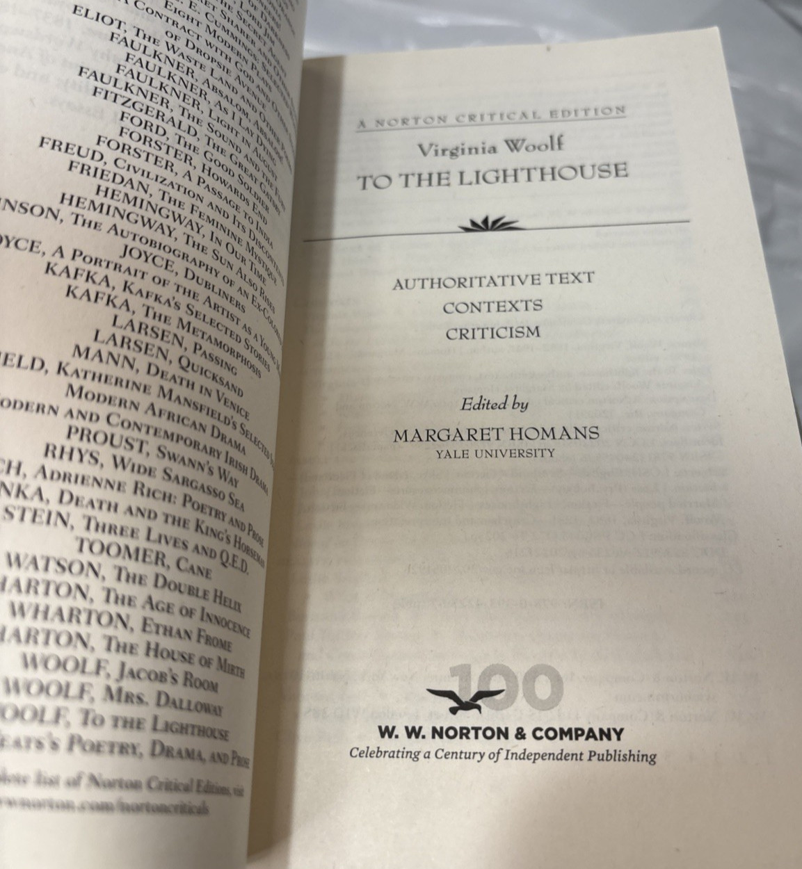 Norton Critical Editions Lot of 6, Lighthouse, Sister Carrie..multiple authors