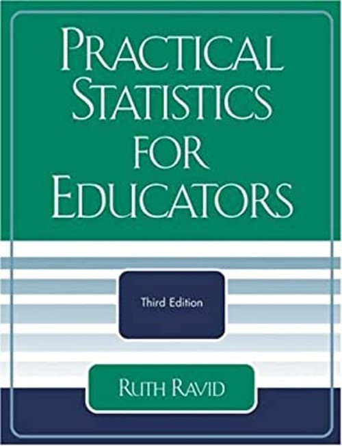 Practical Statistics for Educators Perfect Ruth Ravid