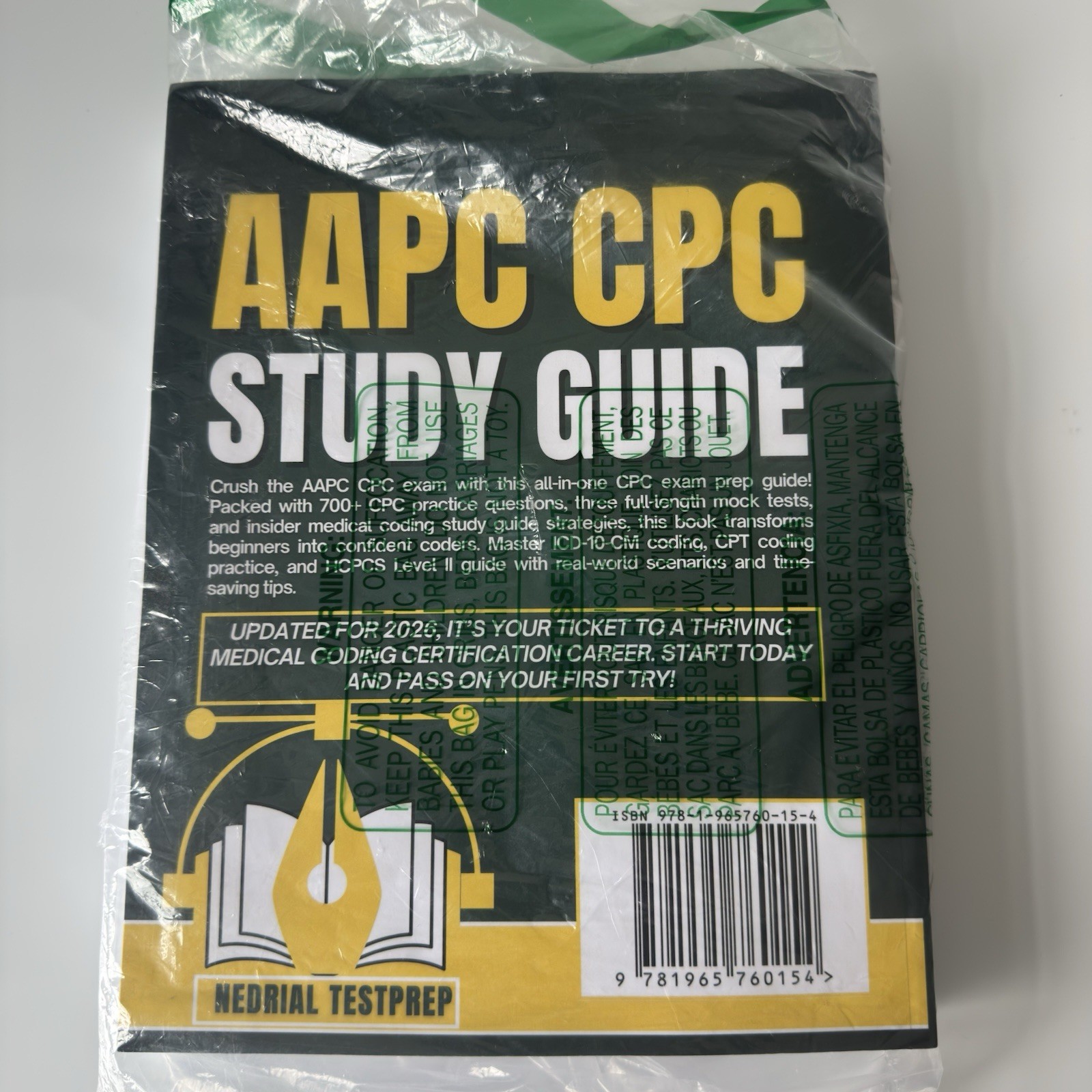 New Sealed AAPC CPC & CPB Medical Coding Study Guide Bundle 2026