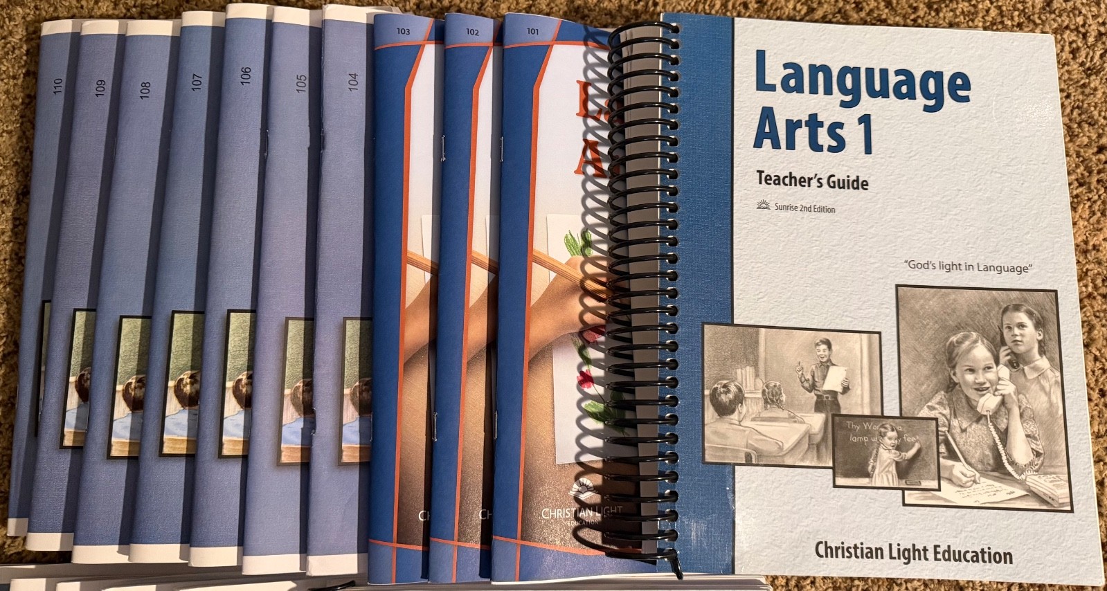 Christian Light Education 1st Grade CLE Language Arts