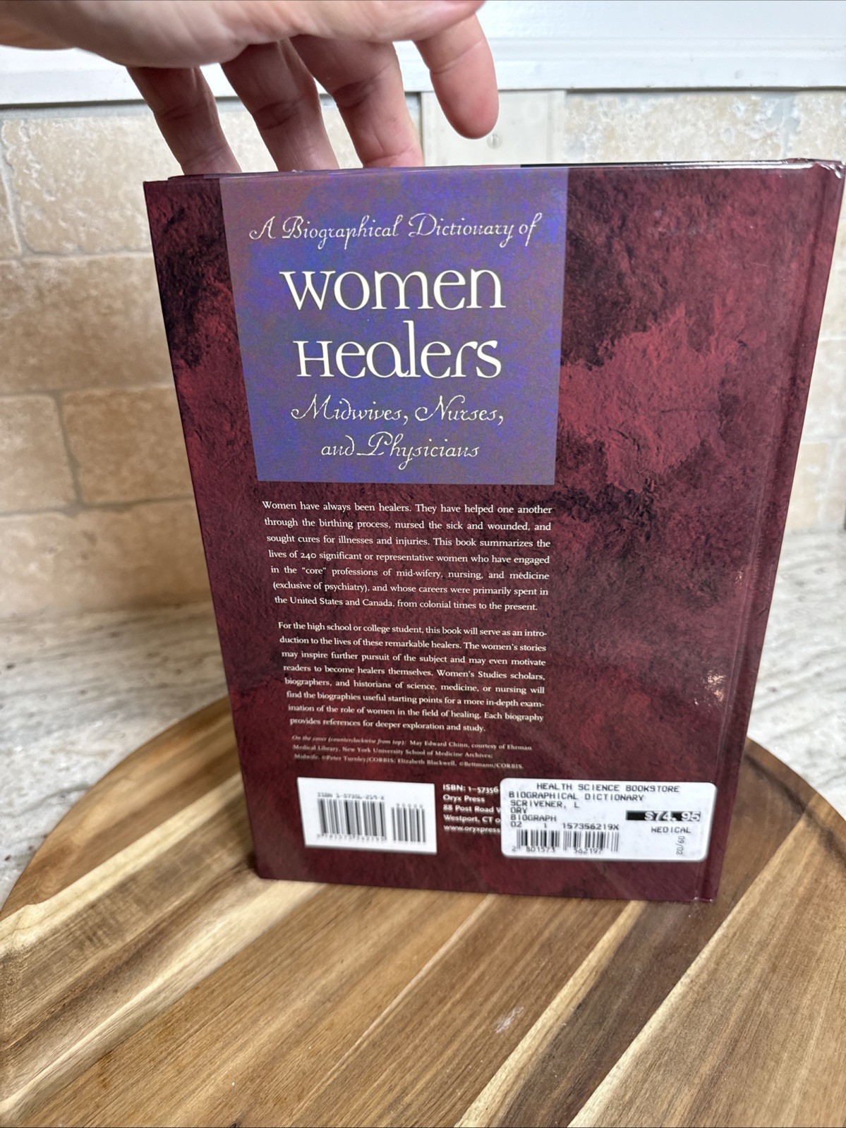 A Biographical Dictionary of Women Healers: Midwives, Nurses, and Physicians
