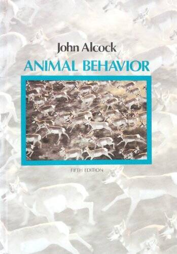 Animal Behavior: An Evolutionary Approach – Hardcover By ALCOCK, John – GOOD