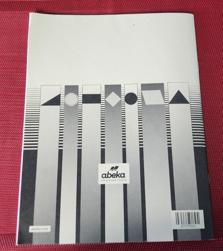 Abeka A Beka Book Video PLANE GEOMETRY Student Practice Exercises 670750 pb