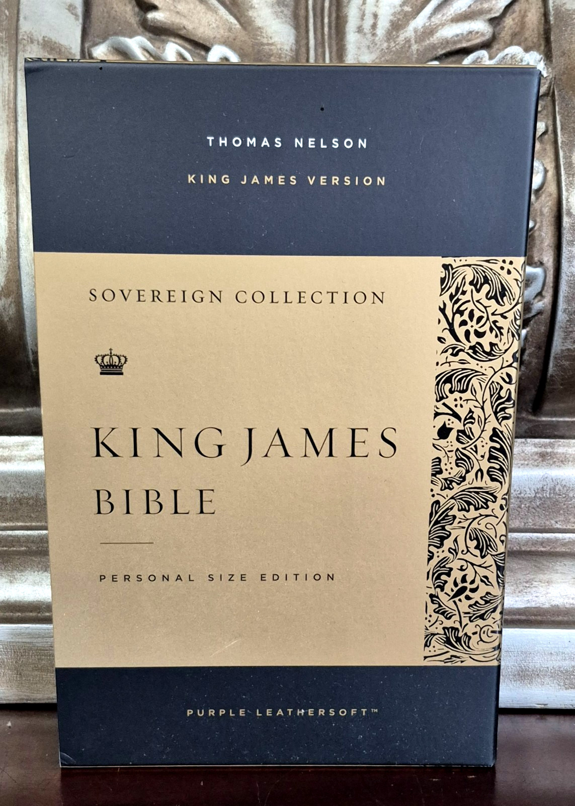 Sovereign Collection KJV Bible (Personal Size, Leathersoft Purple) NEW in Sleeve