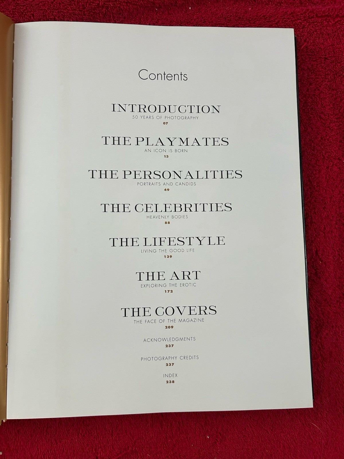 Playboy: 50 Years: The Photographs 2003 hardcover + Dust Jacket 240 pages