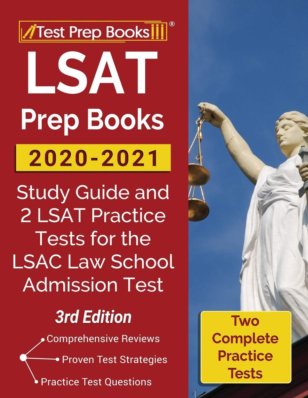 LSAT Prep Books 2020-2021: Study Guide and 2 LSAT Practice Tests for the LSA…