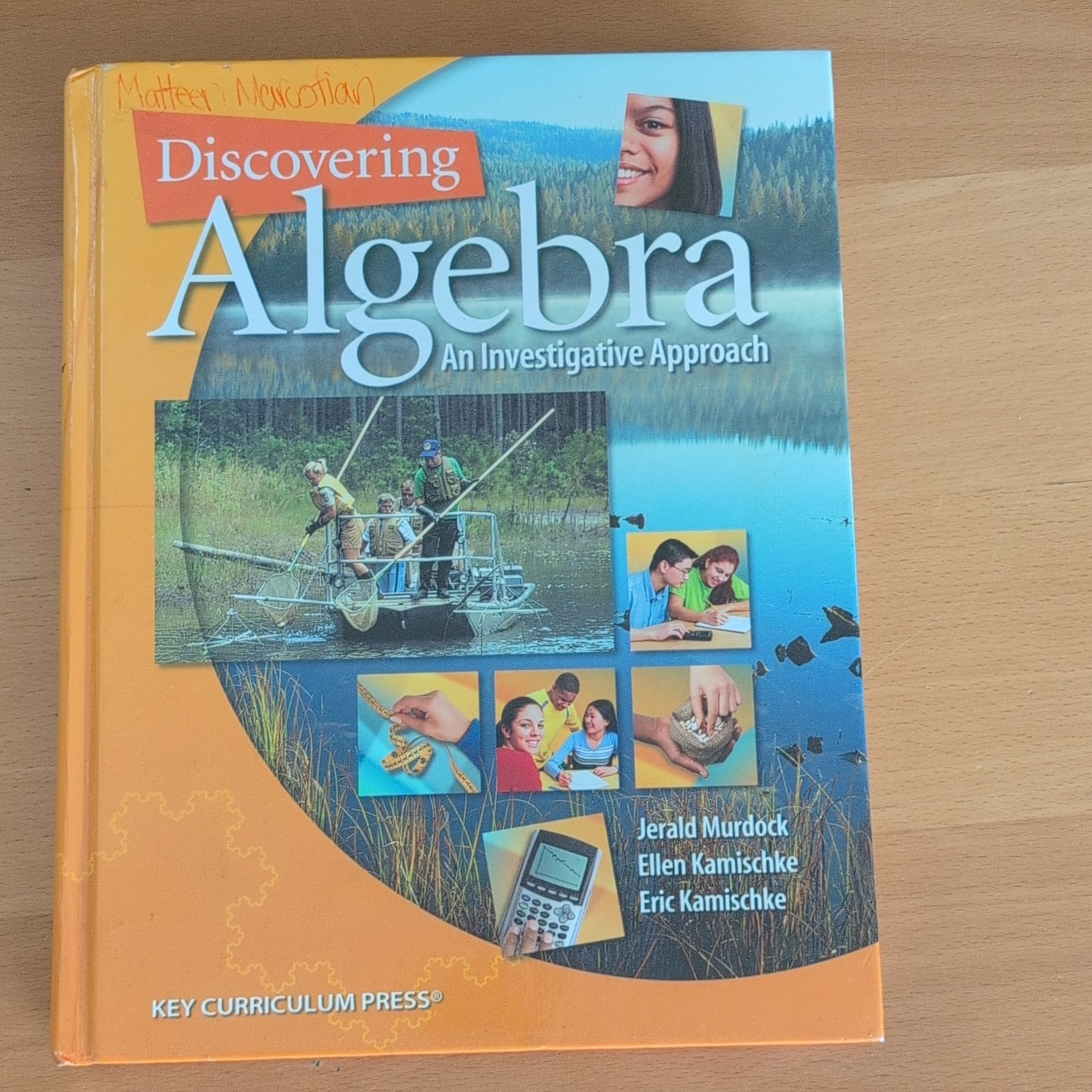 Key Curriculum Press Discovering Algebra 2nd Ed Hardcover 2007 Intermediate MPN
