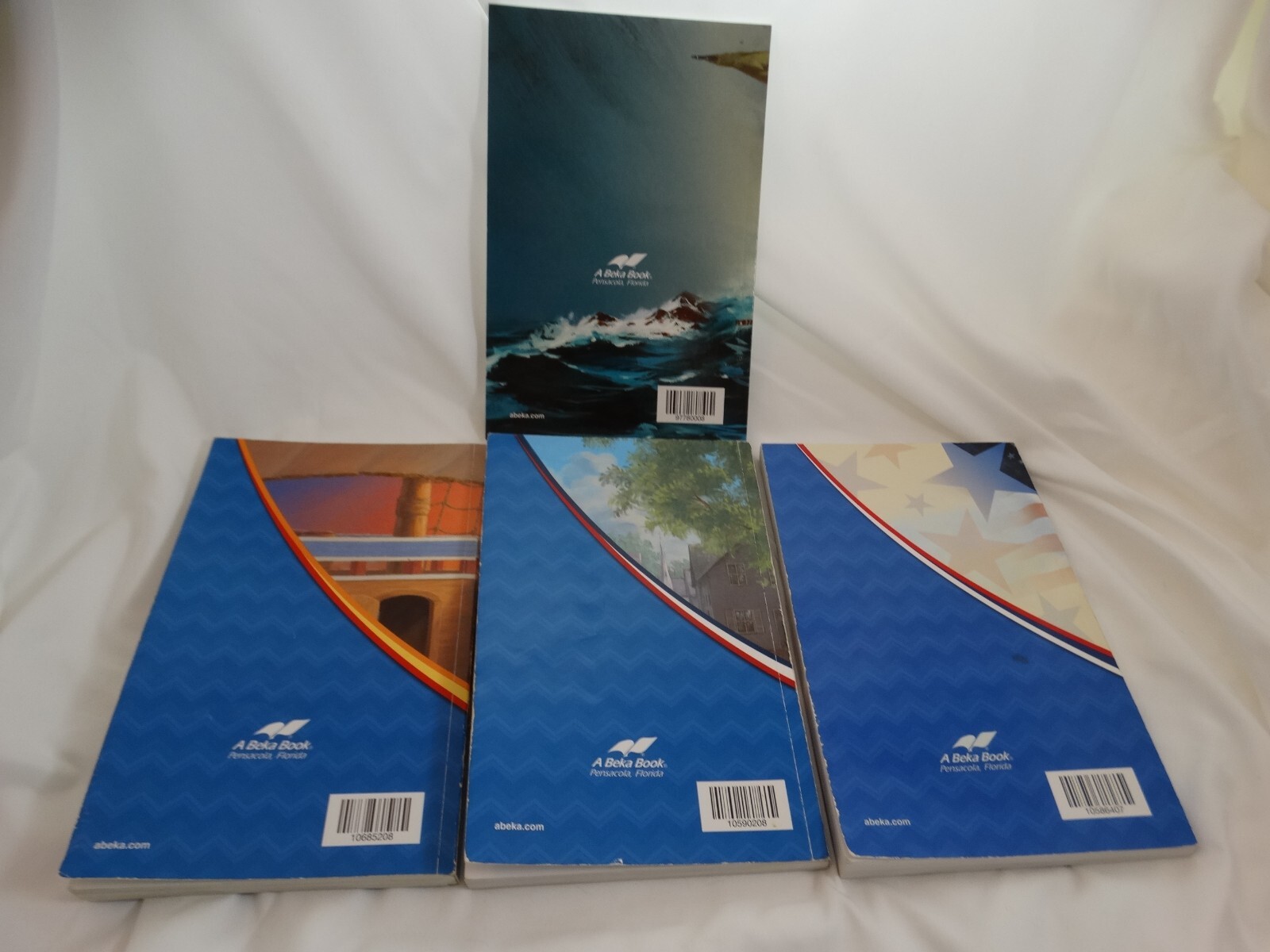 Abeka 4th grade A Beka Book Reading Program lot of 4 Books A B C Novel