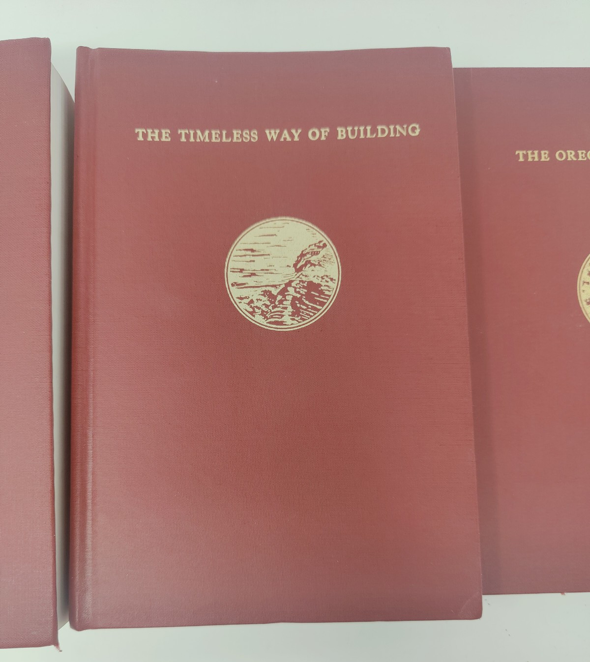 Timeless Way Building, Oregon Ex., Pattern Language HC, A Christopher ACCEPTABLE