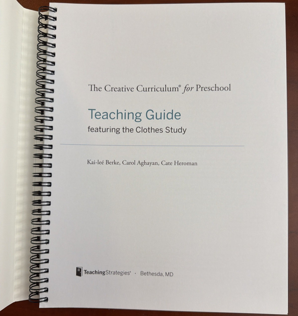 Creative Curriculum Preschool Teaching Guide Lot Of 3 Teaching Strategies