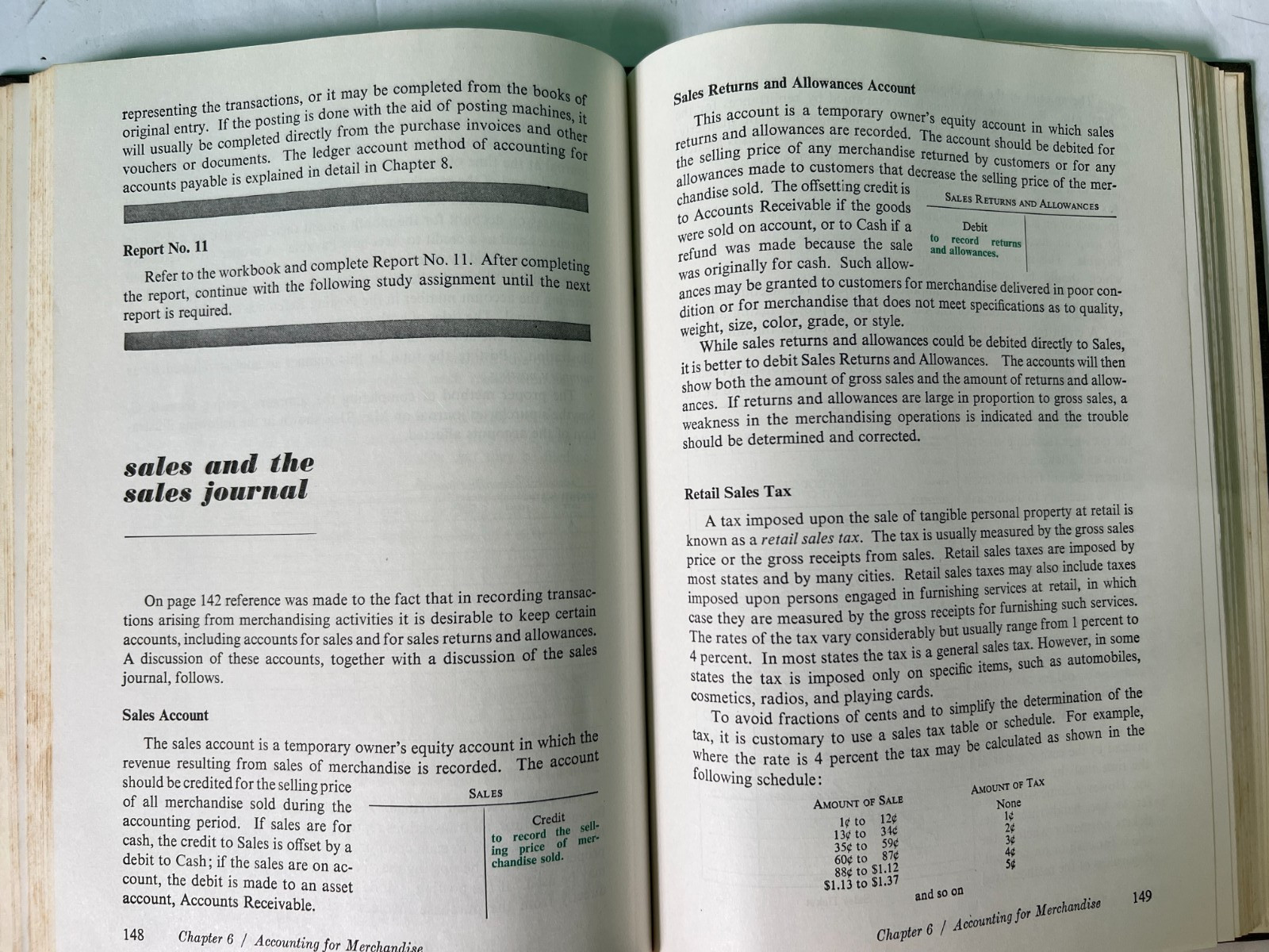 College Accounting Eighth Edition Part 1 Book 1967 Hardcover