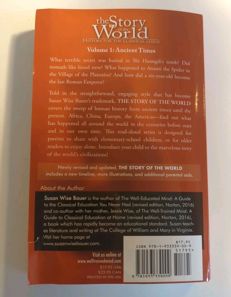 Story of the World Ser.: Story of the World #1 Ancient Times Revised Vol. 1, Set