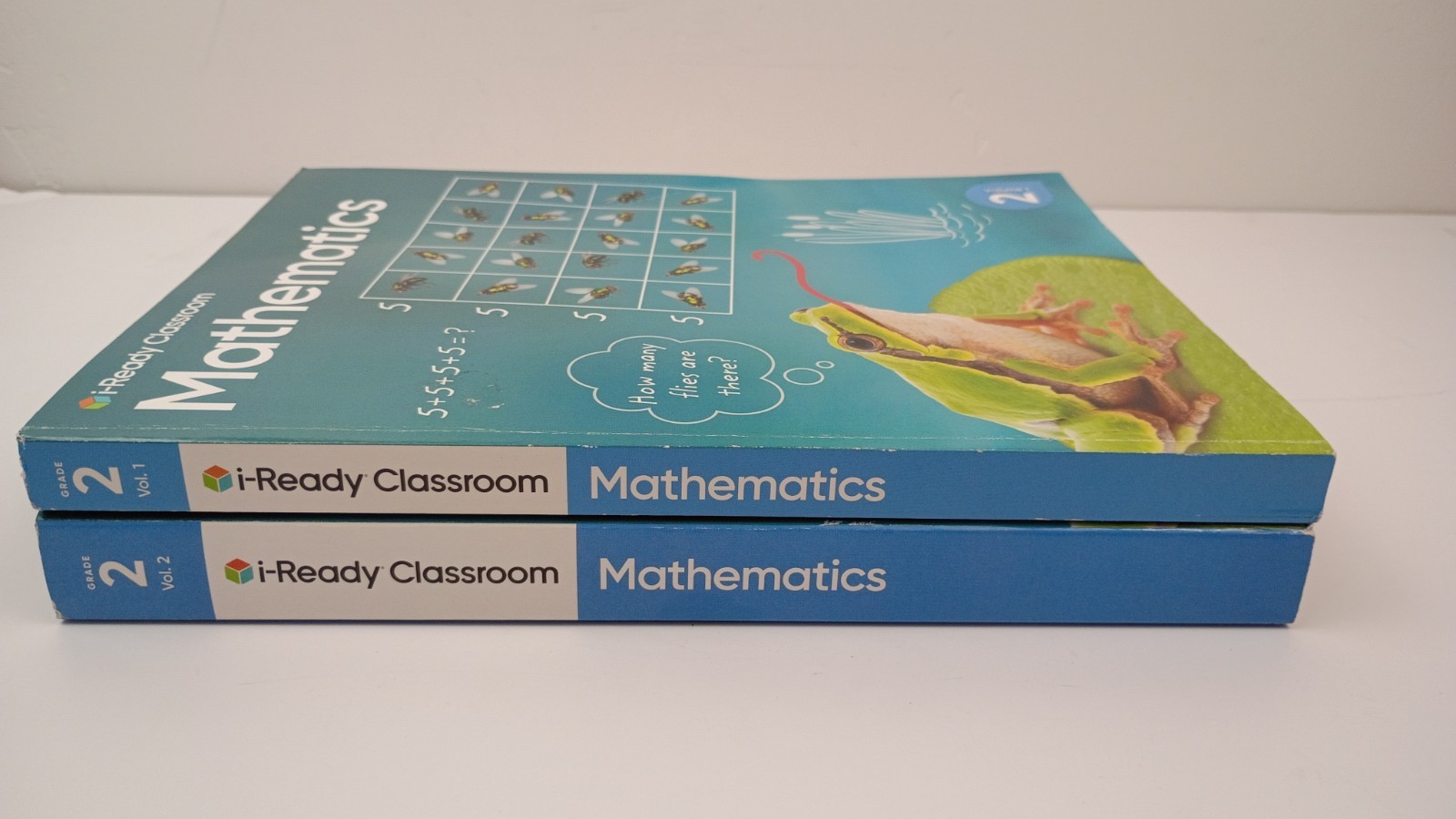 i-Ready Classroom Mathematics Grade 2 Volume 1 and 2 Paperback Curriculum Assoc.