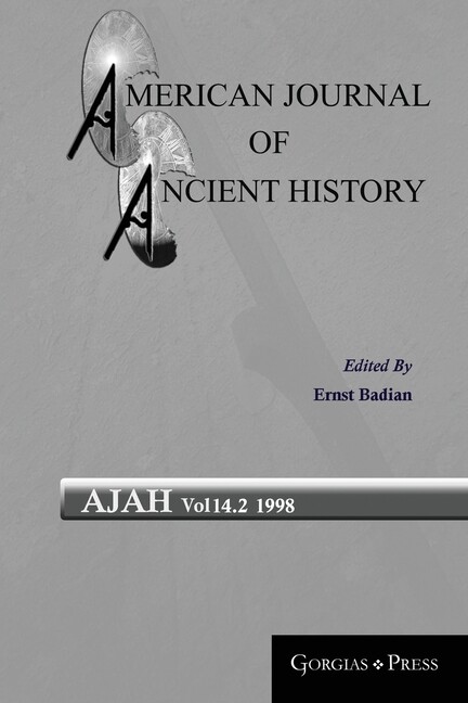 American Journal Of Ancient History 14 2