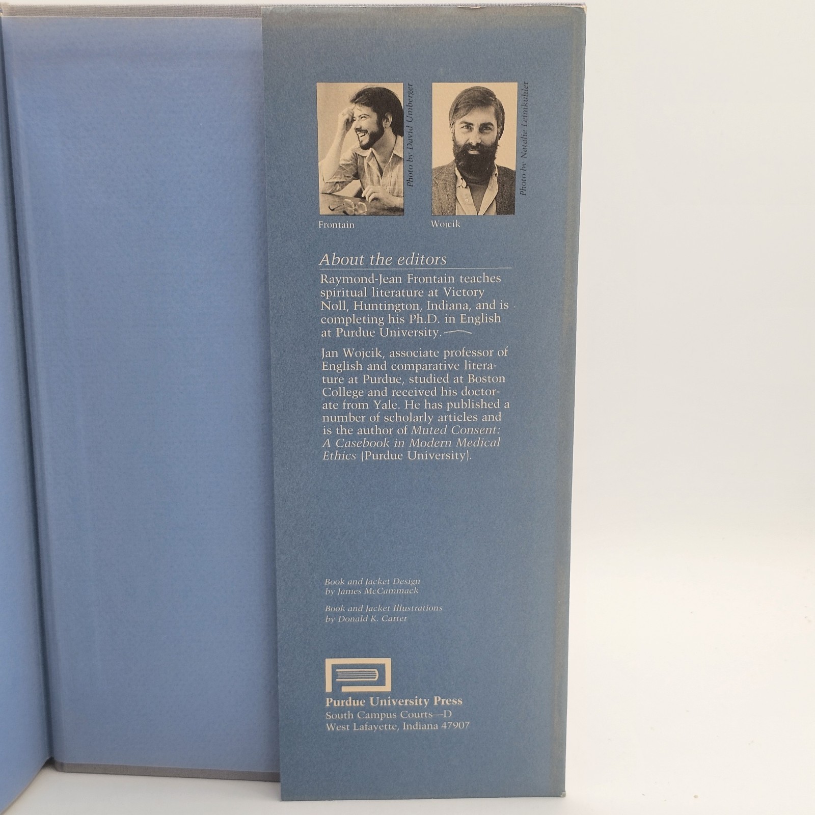 The David Myth in Western Literature 1980 HC 1st Edition Fontain Wojcik Biblical