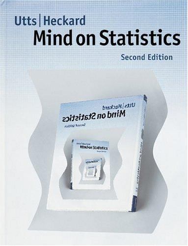 Mind on Statistics (with CD-ROM and Internet Companion for Statistics)…