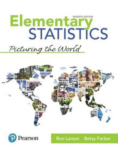Elementary Statistics: Picturing the World (7th Edition) – Hardcover – GOOD