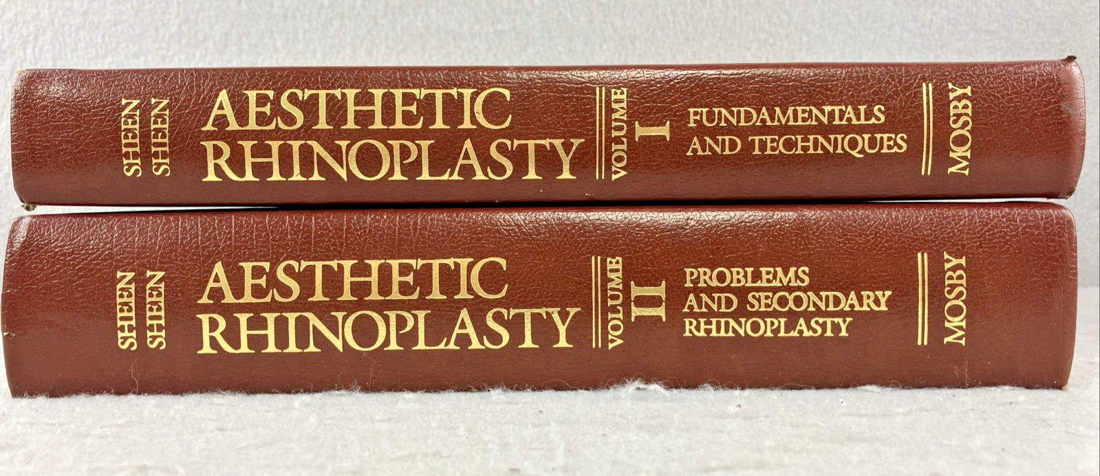 Aesthetic Rhinoplasty 2 volume set, Jack Sheen and A.Peebles, Plastic Surgery