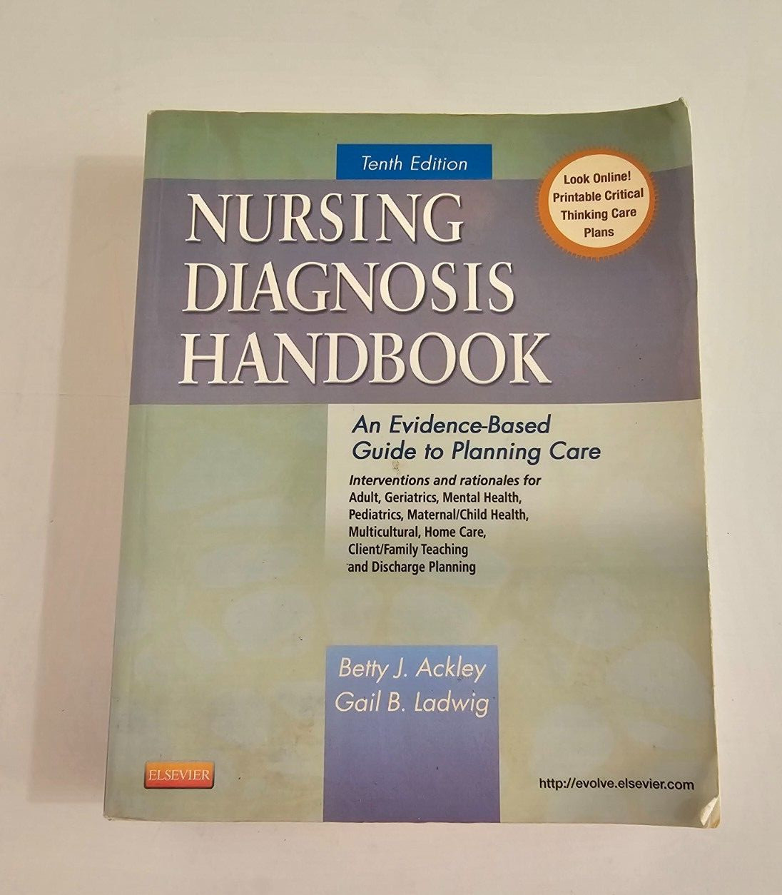 Nursing Diagnosis Handbook : An Evidence-Based Guide to Planning Care by Gail B.