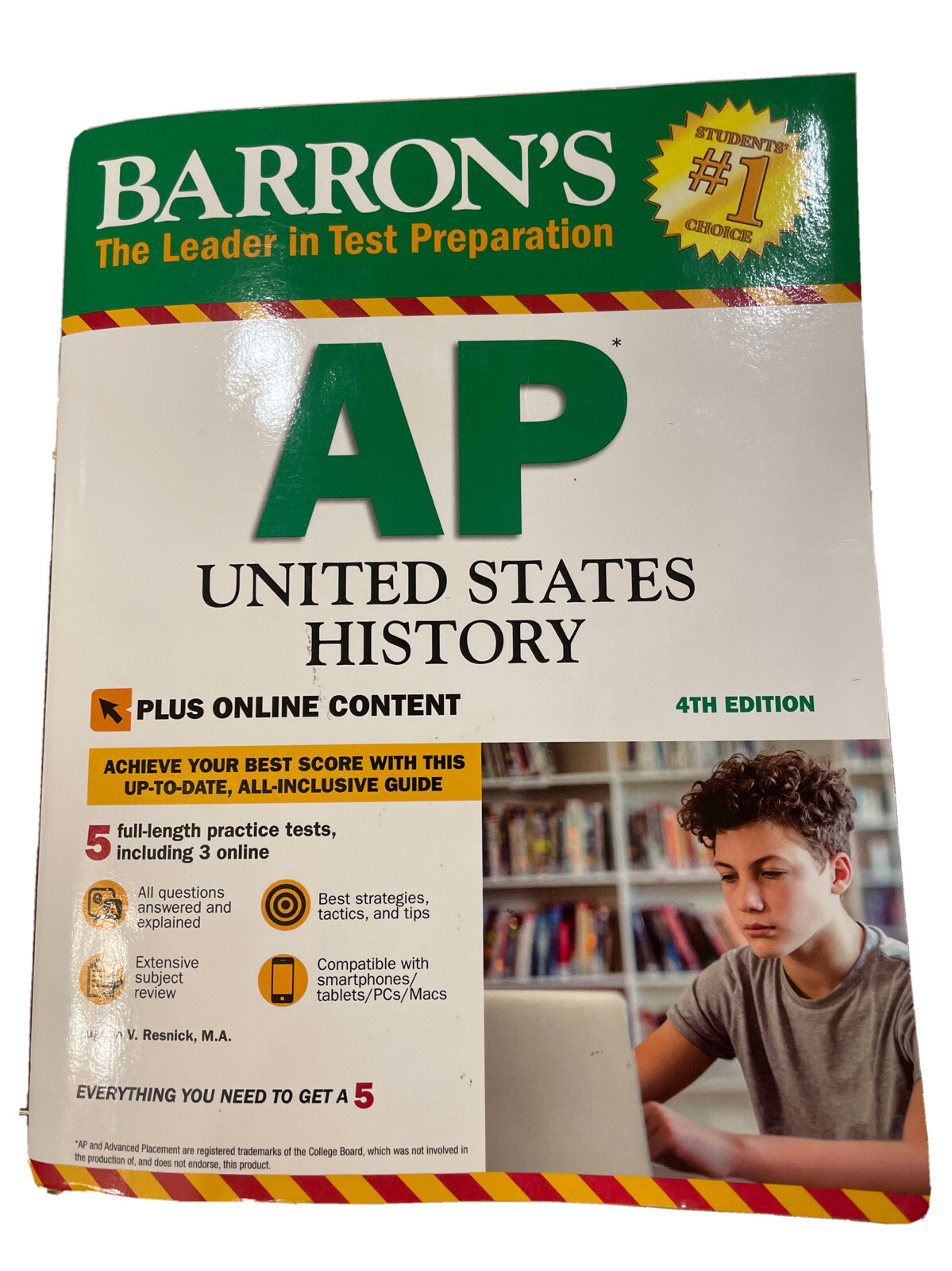 Barron’s Test Prep Ser.: AP United States History 4th Edition