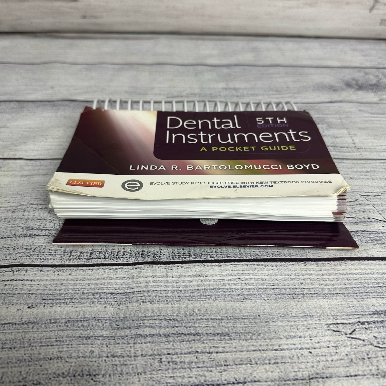 Dental Instruments: A Pocket Guide – Spiral-bound, by Boyd RDA BA Linda – Good