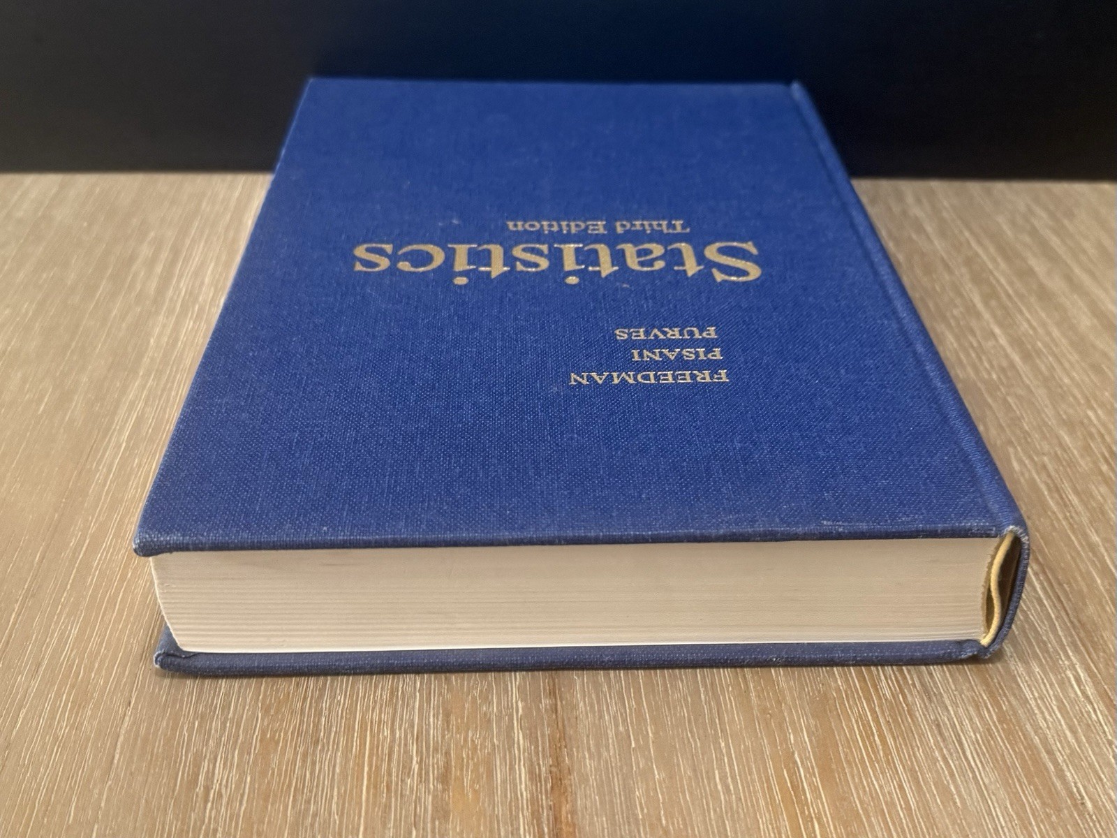 Statistics Third Edition by Freedman, Pisani, and Purves 1998 Hardcover