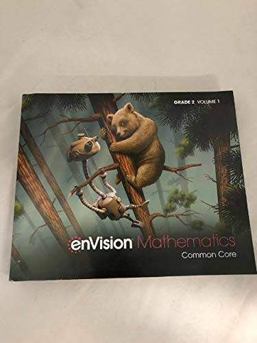 ENVISION MATHEMATICS 2020 COMMON CORE STUDENT EDITION GRADE 2 VOLUME 1 – GOOD