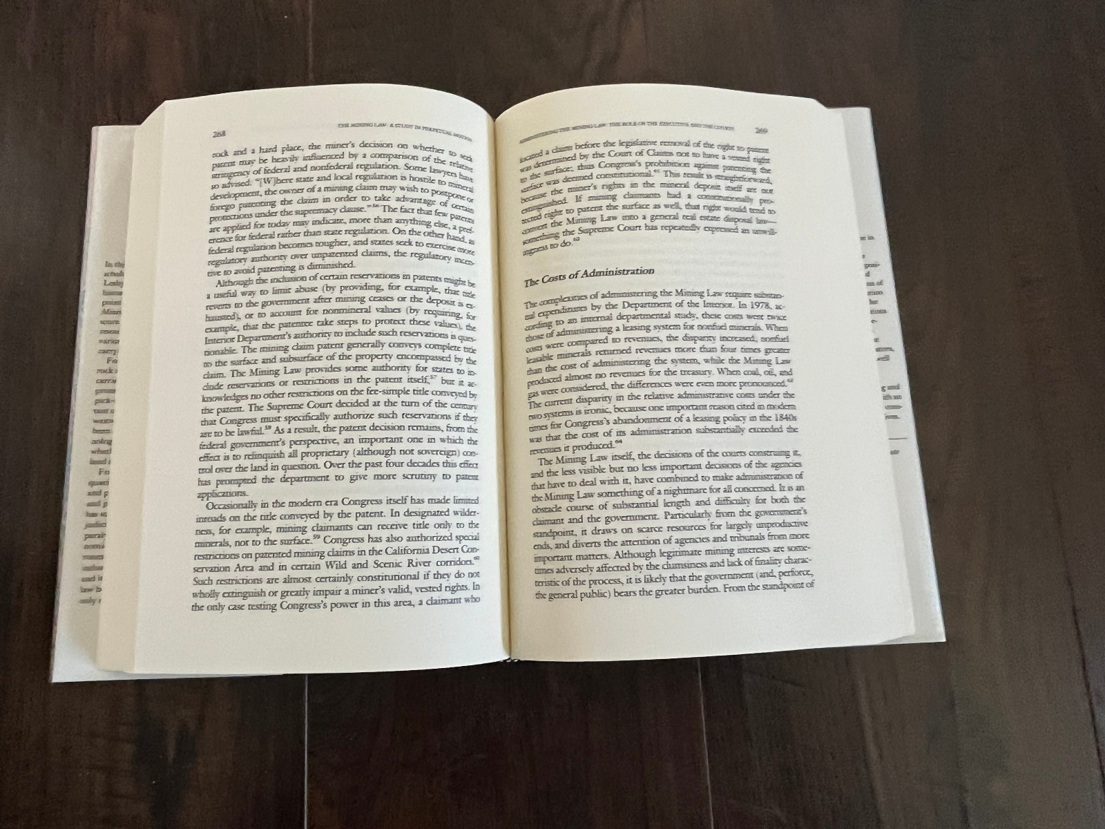 Mining Law: A Study in Perpetual Motion by ASU Law Prof John D. Leshy HCDJ 1987