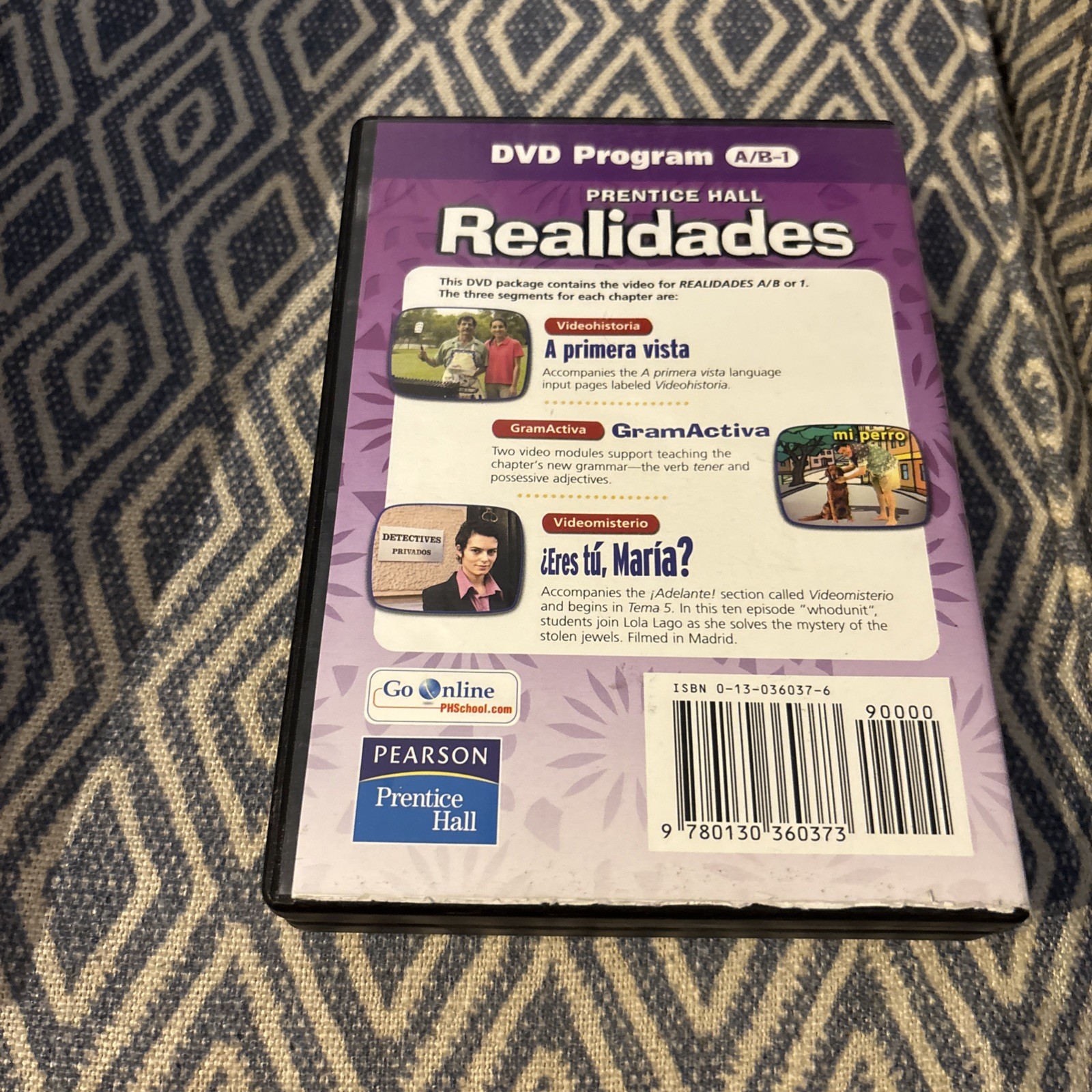 Realidades 1 : Video Program by Prentice-Hall Staff (2003, CD-ROM)