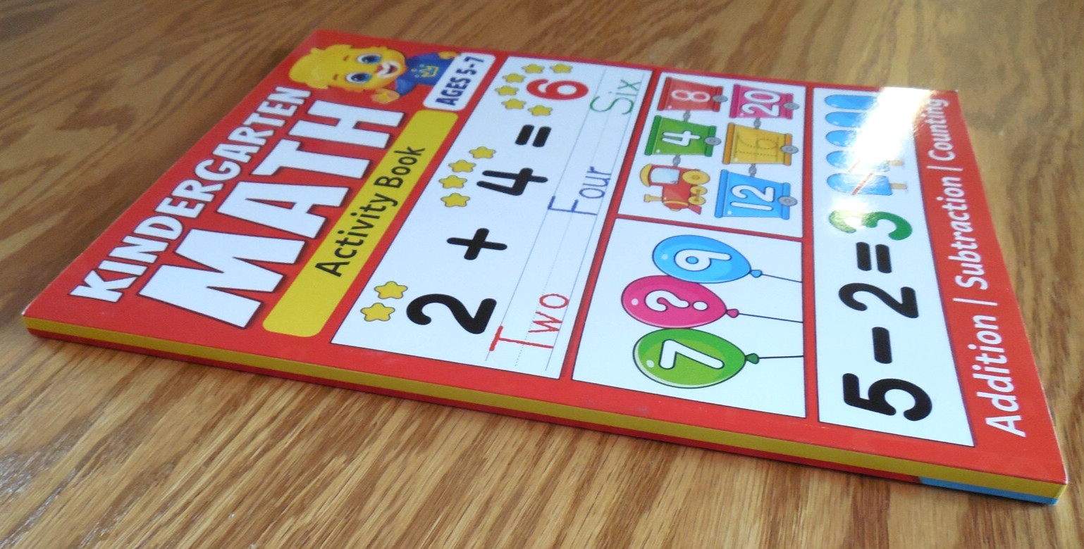 NEW RV App Studio “Kindergarten Math Activity Book” for Ages 5-7