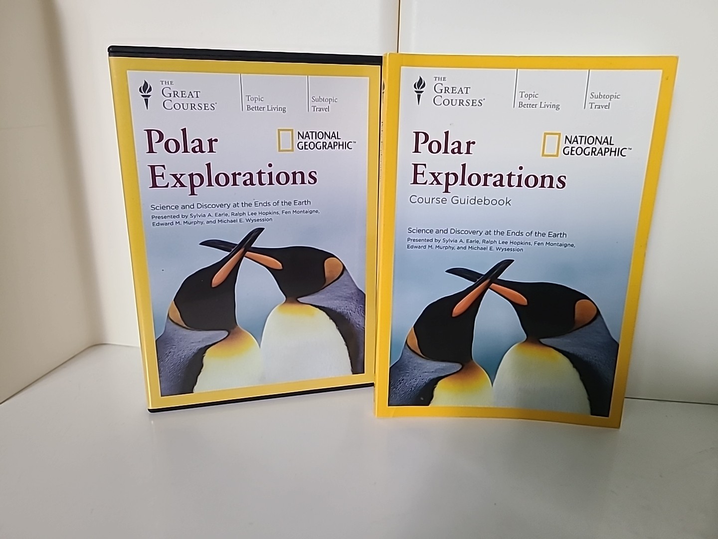 Great Courses complete sets [DVDs & Course Guidebooks] Various Topics OPENED