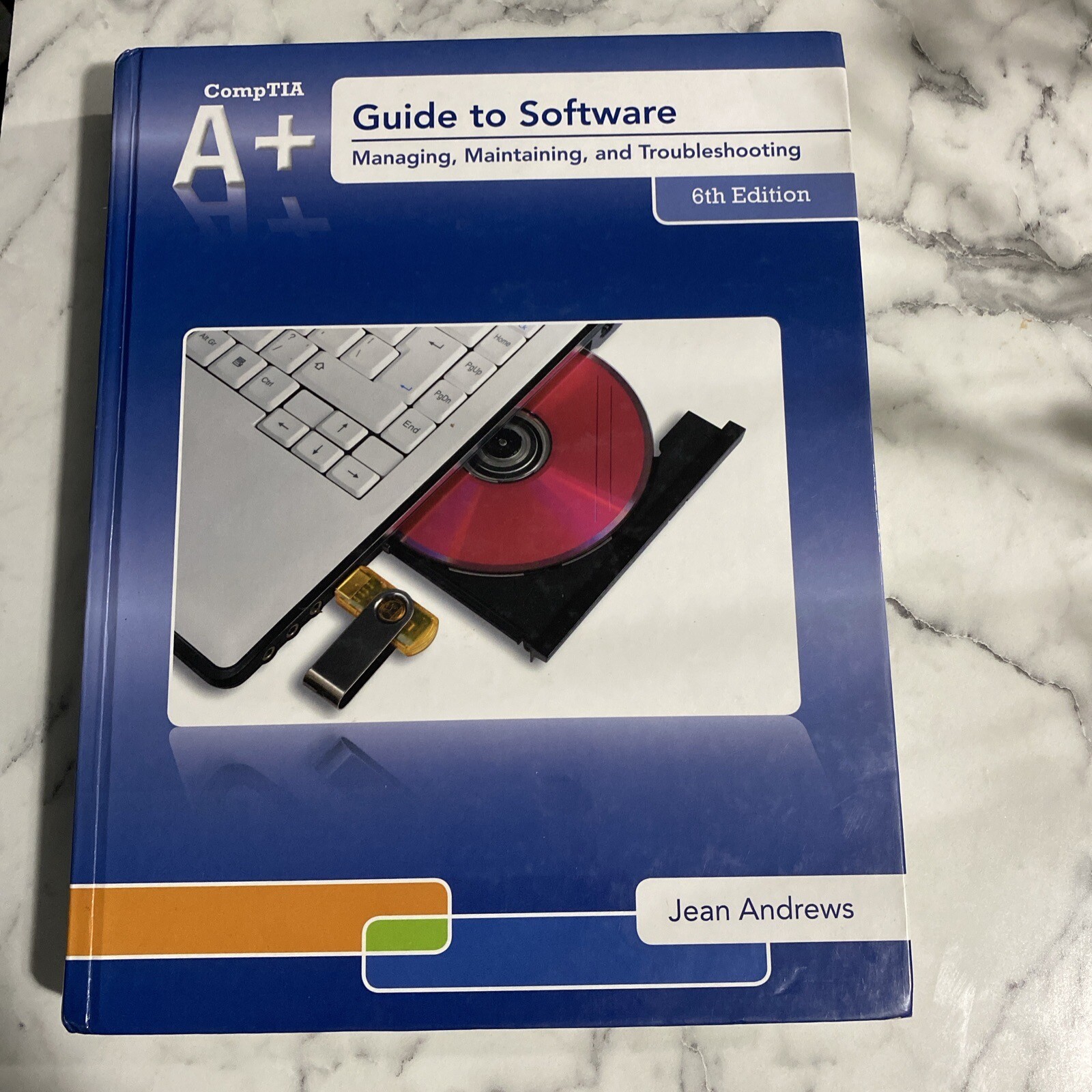 A+ Guide to Software by Jean Andrews (2012, Hardcover) “Very Good”