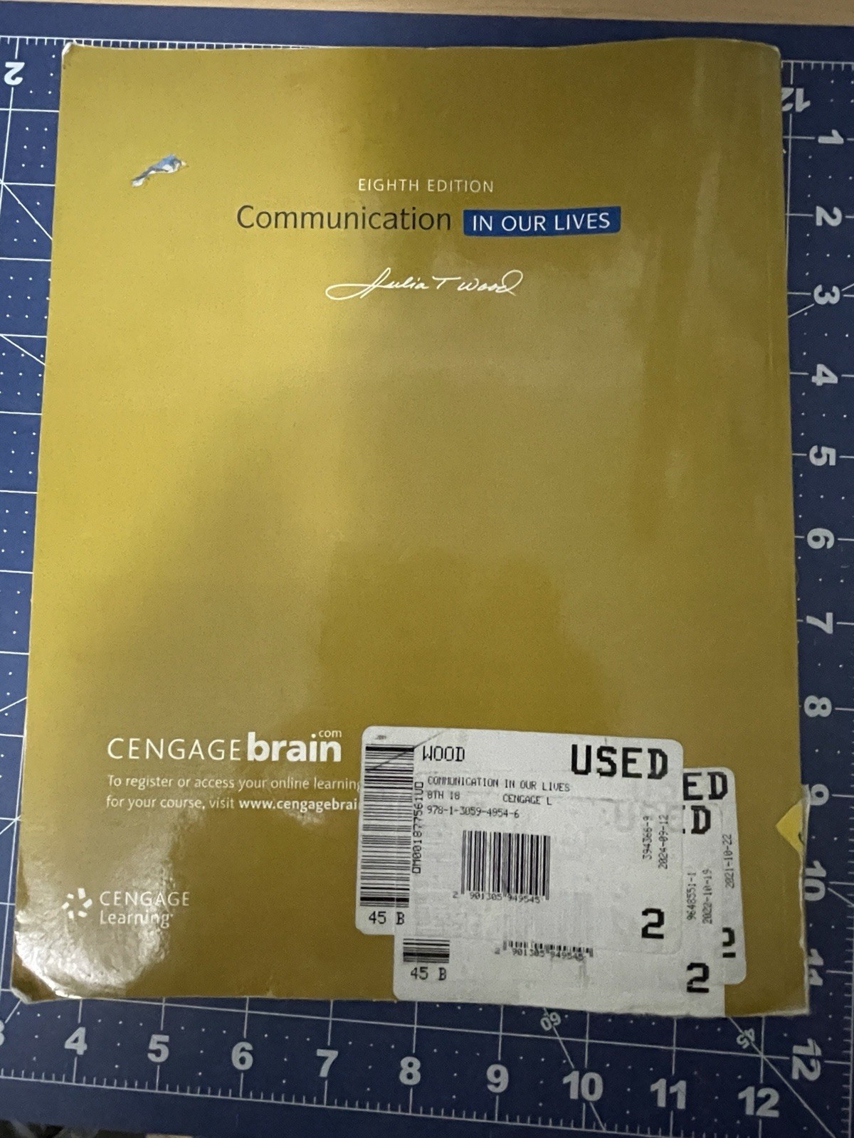 8th Edition, Communication In Our Lives Paperback TextBook