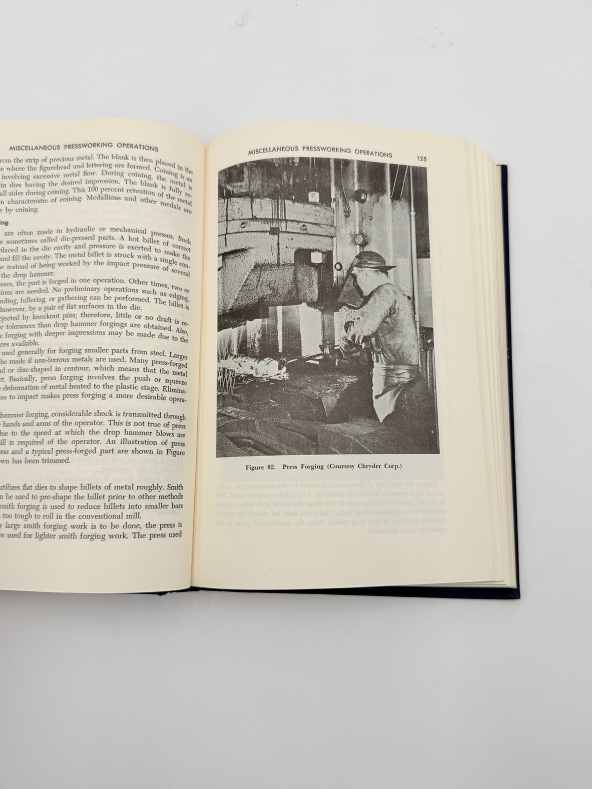VTG 1958 Techniques of Press working Sheet Metal Textbook Eary Reed HC Prentice