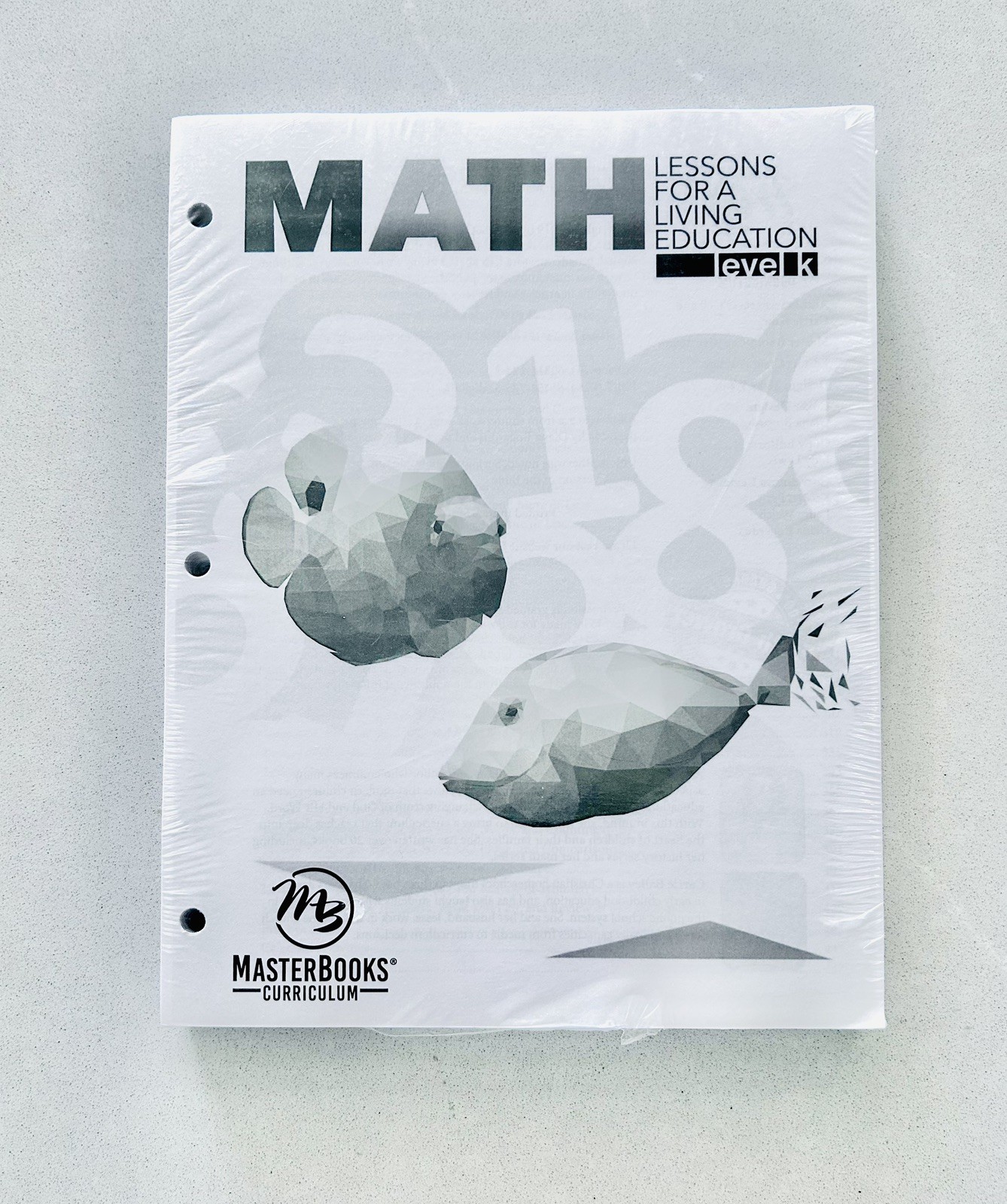 Masterbooks Math Level K Student Workbook