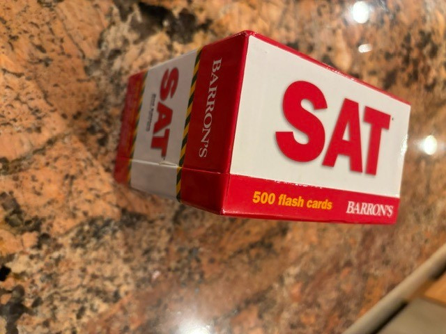 Barron’s SAT Flash Cards, 2nd Edition – Cards – Very Good