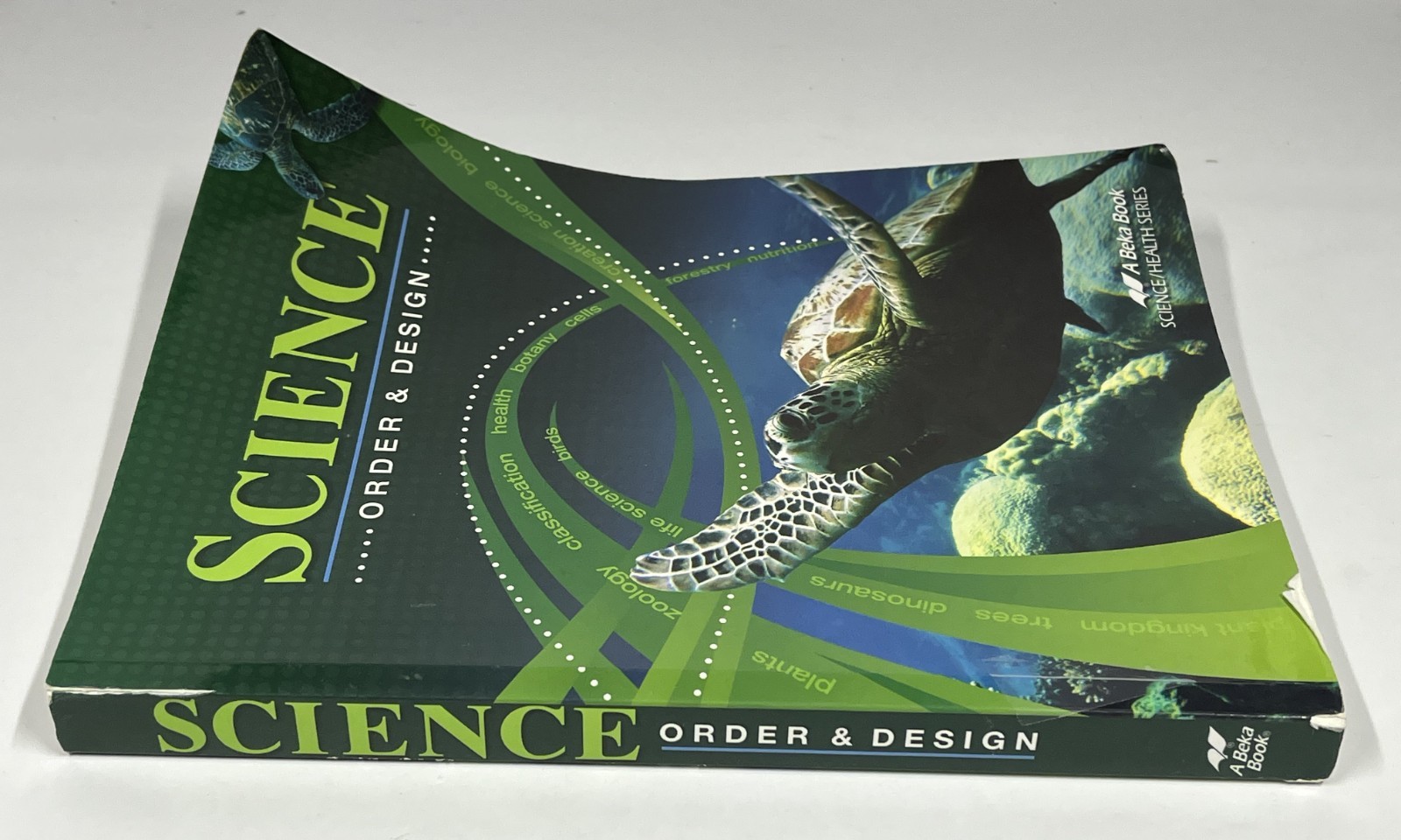 Abeka Science Order & Design textbook homeschool 7th grade