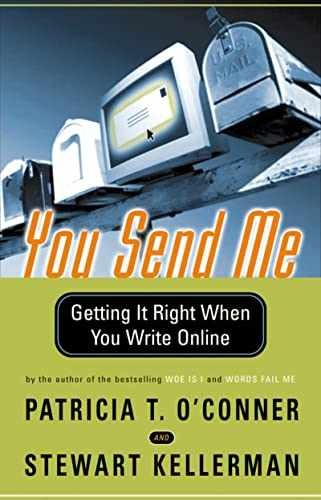 You Send Me: Getting It – Paperback, by O’Conner Patricia; Kellerman – Very Good
