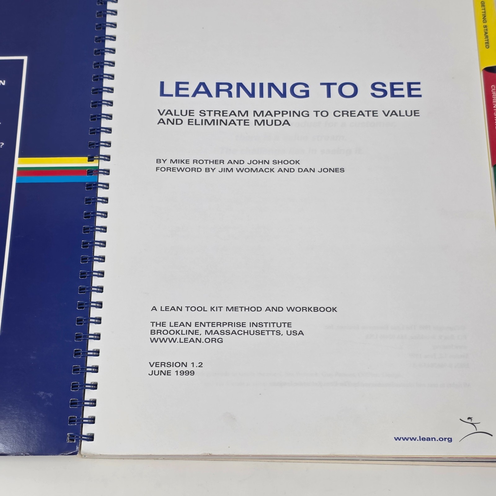 Learning to See: Value Stream Mapping to Add Value and Eliminate MUDA Book