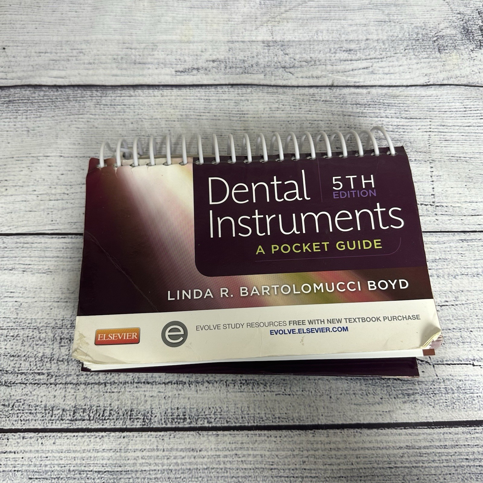 Dental Instruments: A Pocket Guide – Spiral-bound, by Boyd RDA BA Linda – Good