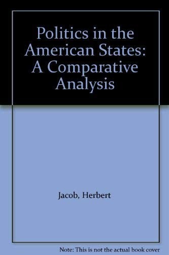 Politics in the American States: A Comparative Analysis