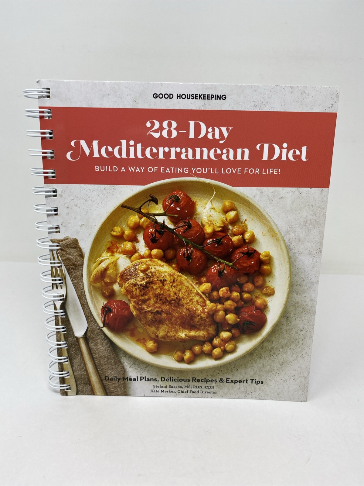28 Day Mediterranean Diet Spiral Bound Clean Pages Good Housekeeping