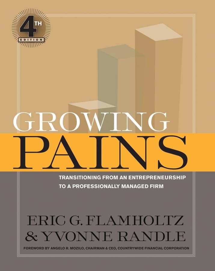 Growing Pains: Transitioning from an Entrepreneurship to a Professionally Ma…