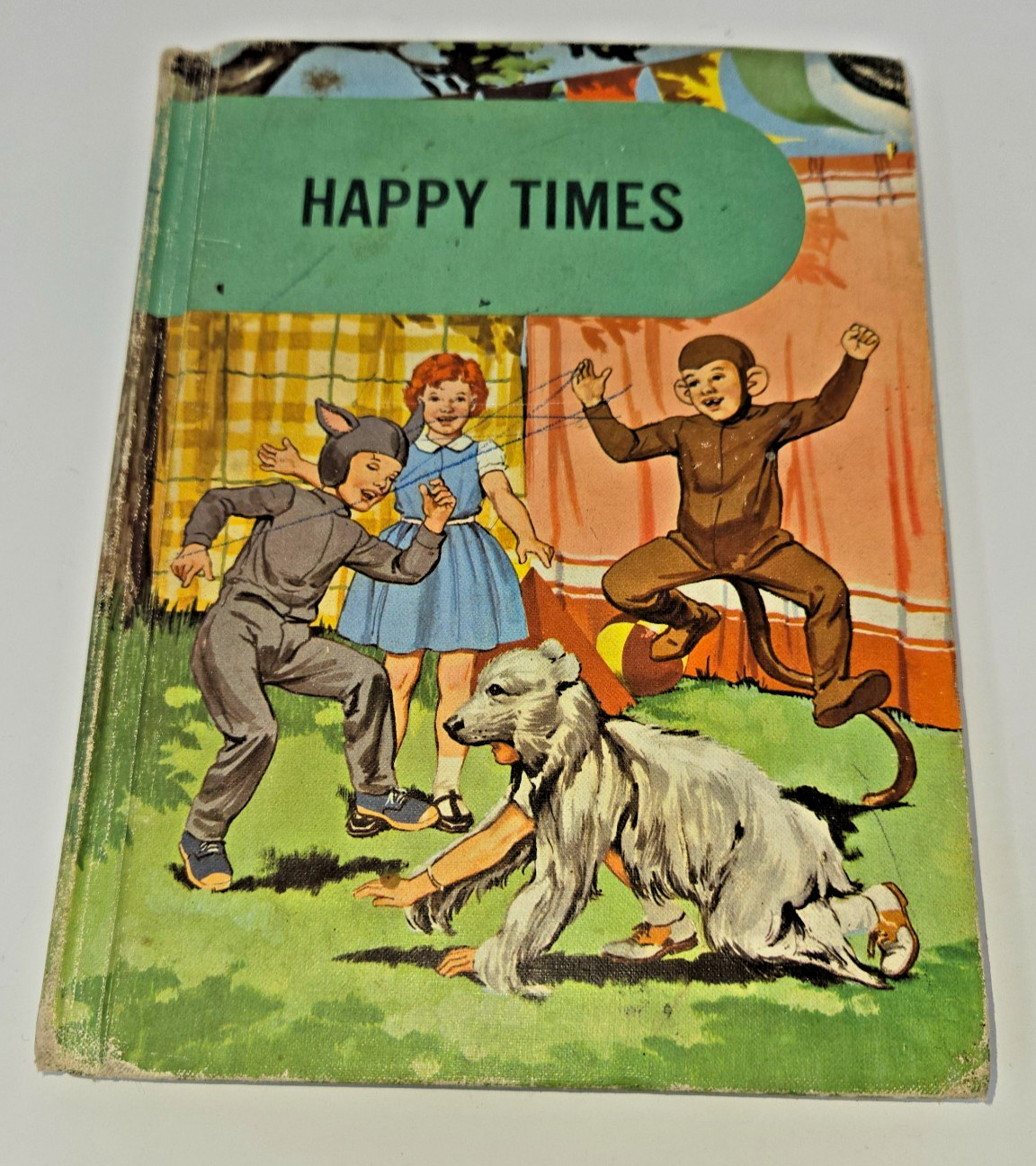 Happy Times Guy Bond Lyons and Carnahan Classroom Reader Textbook 1954 Hardcover