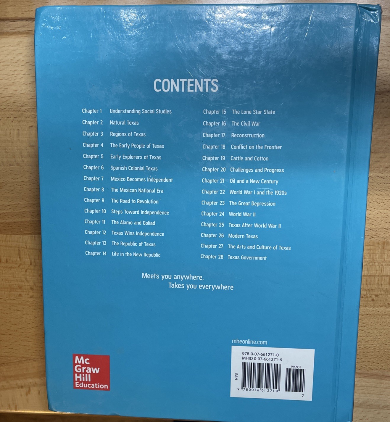 Texas History Textbook 2016 McGraw-Hill Education Hardcover