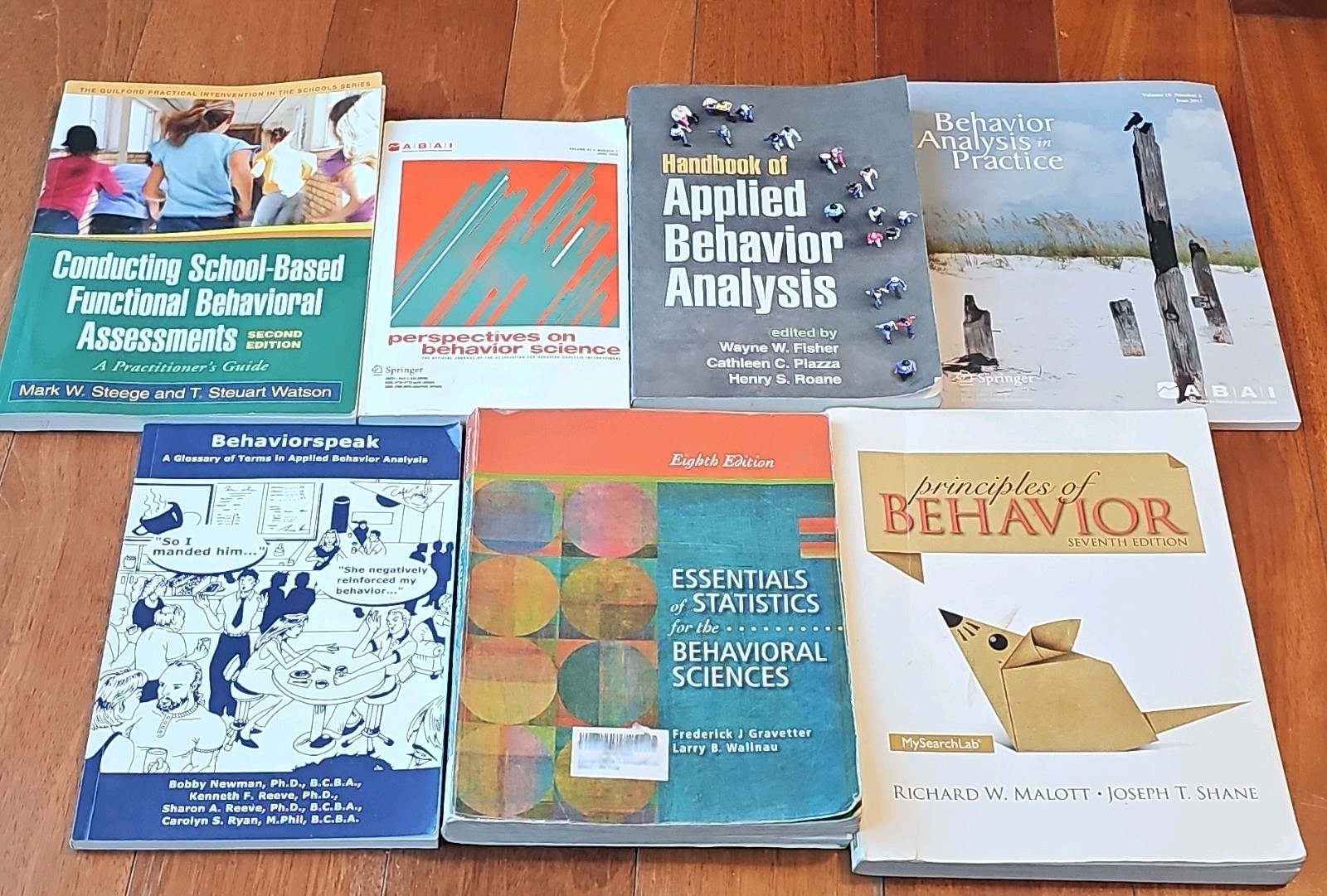 Applied Behavior Analysis Textbook Bundle – ABA / BCBA Study Books – 7 books