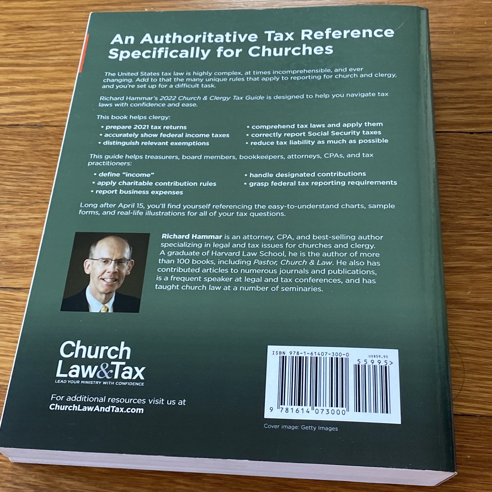 2022 Church & Clergy Tax Guide by Richard Hammar LN
