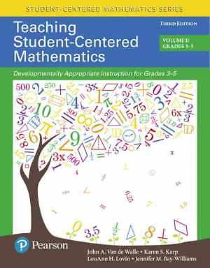 Teaching Student-Centered Mathematics: – Paperback, by Van de Walle – Good